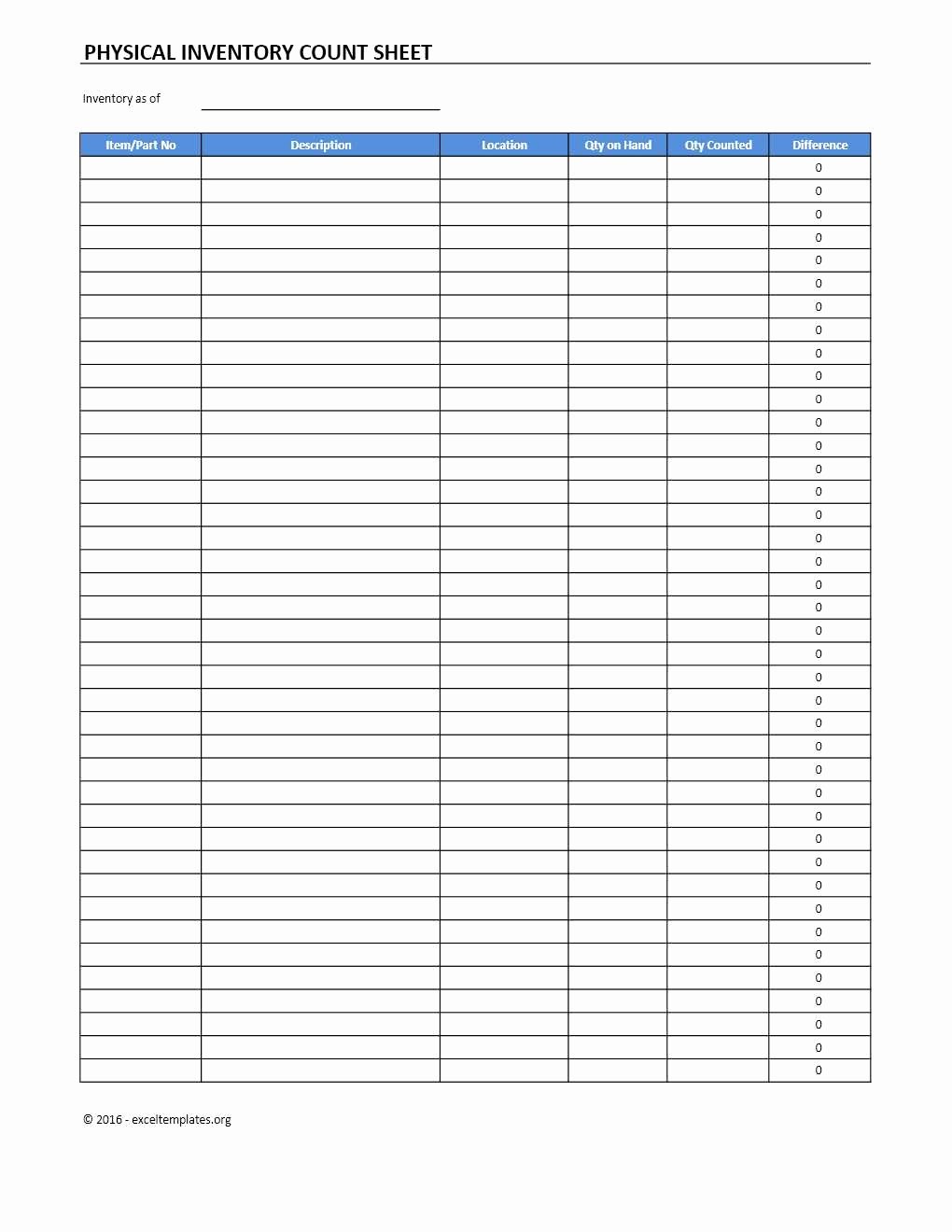 Excel Inventory Template with formulas 1 Inventory