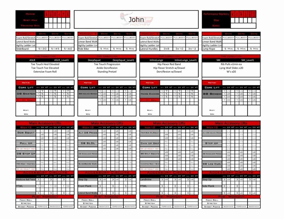 excel personal training templates fitness industry resources coaches trainers