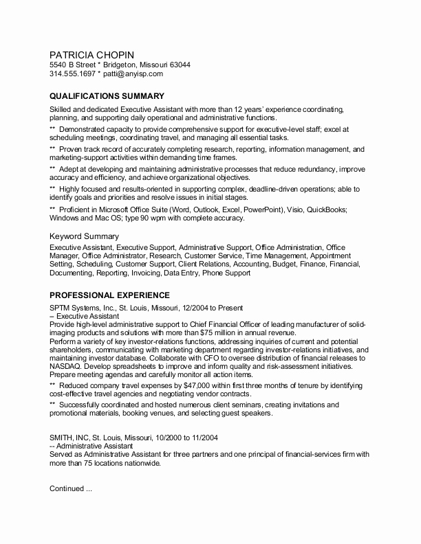 executive administrative assistant resume examples&page=3