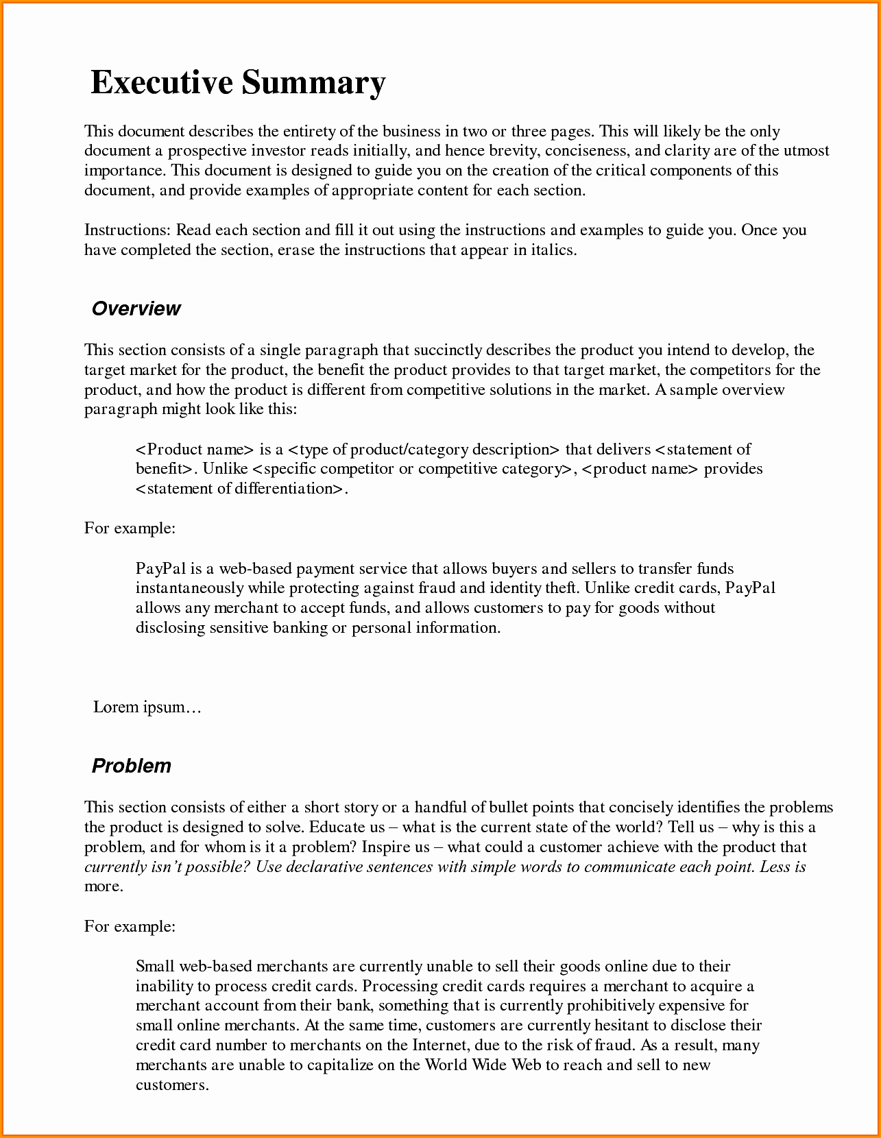 executive summary memo format wedding spreadsheet frost fig11 010 png example format 2