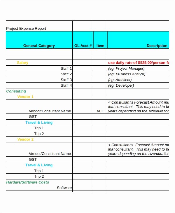 Expense Report 11 Free Word Excel Pdf Documents