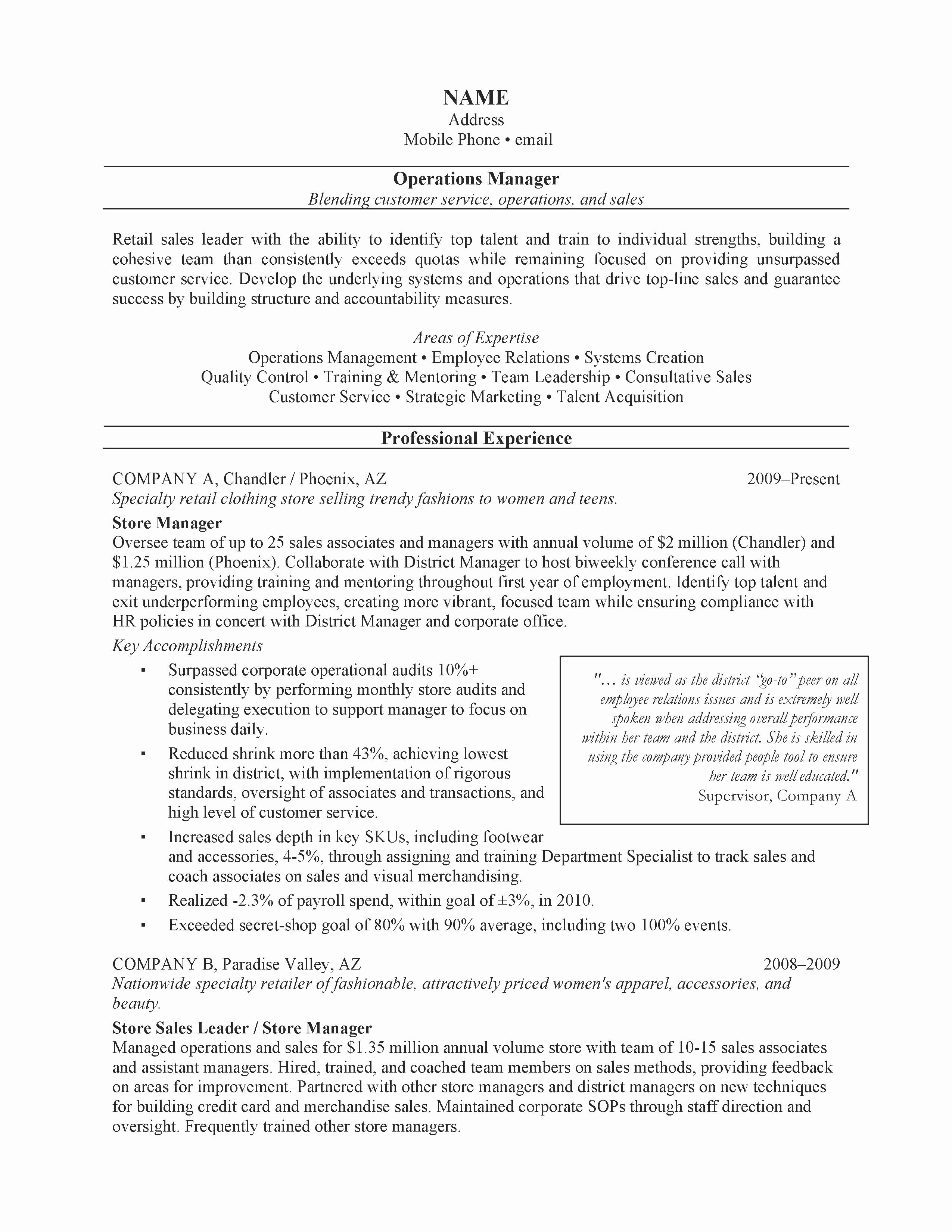 Fair Resume Key Achievements Examples for Resume Ac
