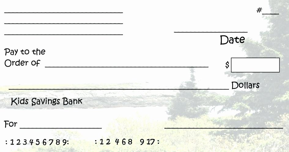 Fake Cashiers Check Template Elegant Blank Cashiers Check