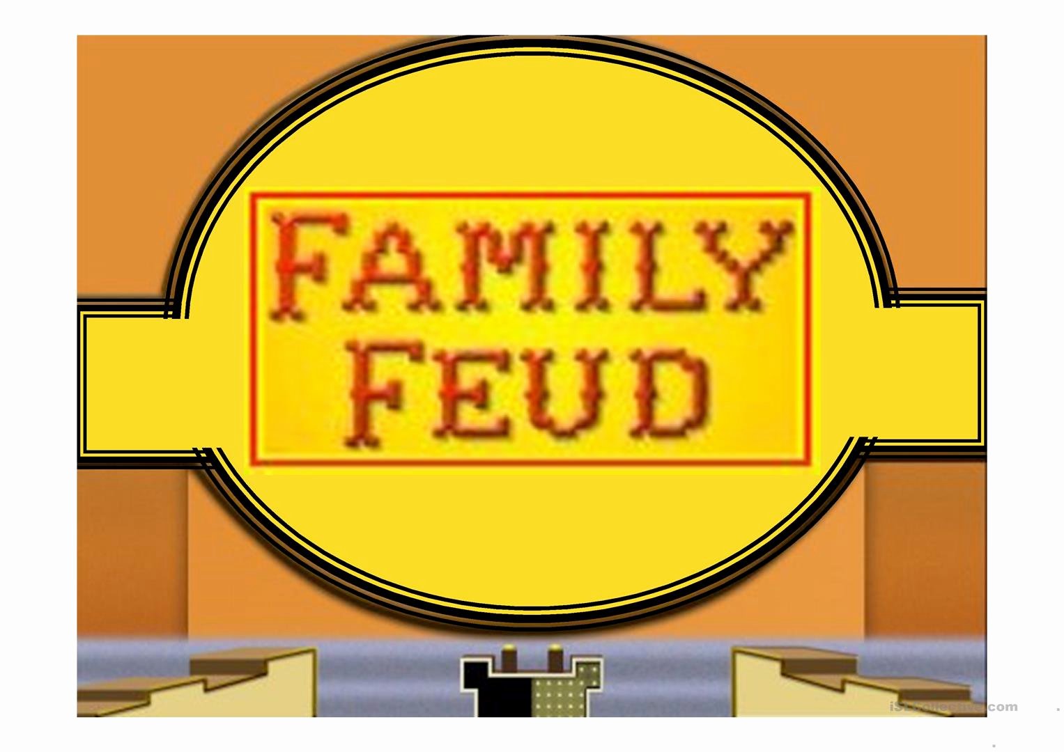 Family Feud Template Powerpoint Free Family Feud Game