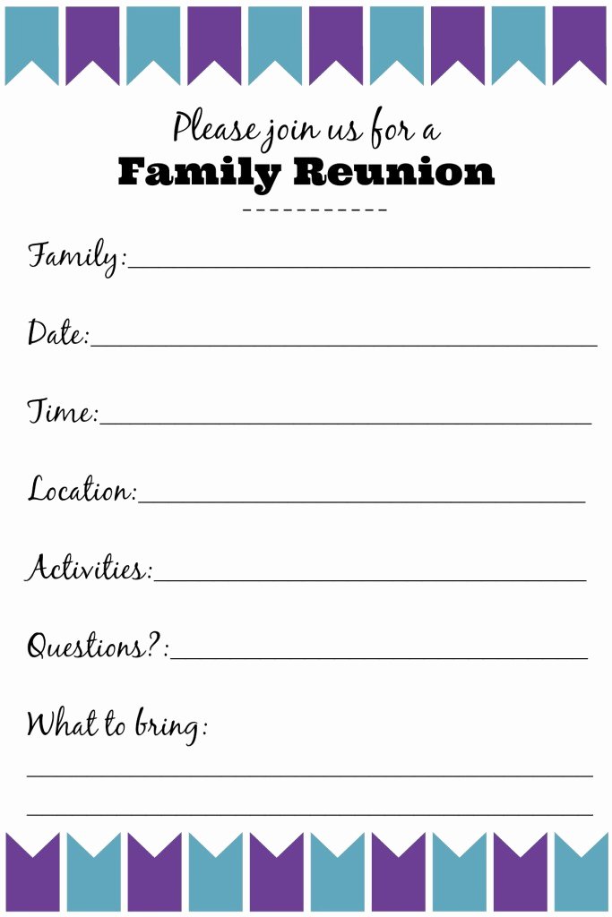 Family Reunion Flyer Template Yourweek 4a3c60eca25e