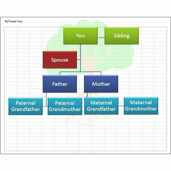 Family Tree Excel Template