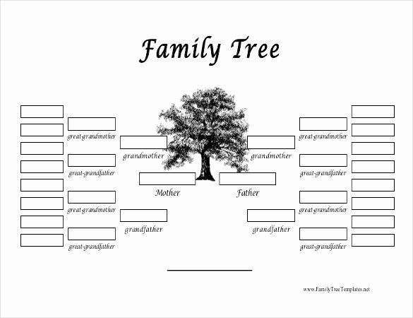 Family Tree Template 31 Free Printable Word Excel Pdf