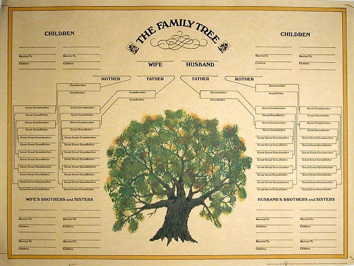 Family Tree Template Blank Family Tree
