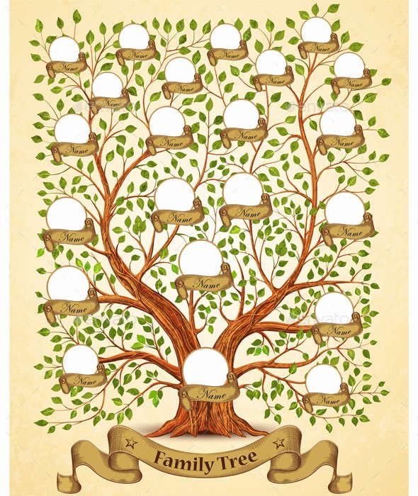 Family Tree Template by Yayasya