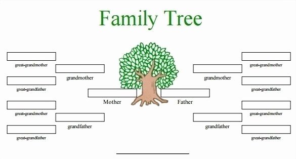 Family Tree Template Google Docs