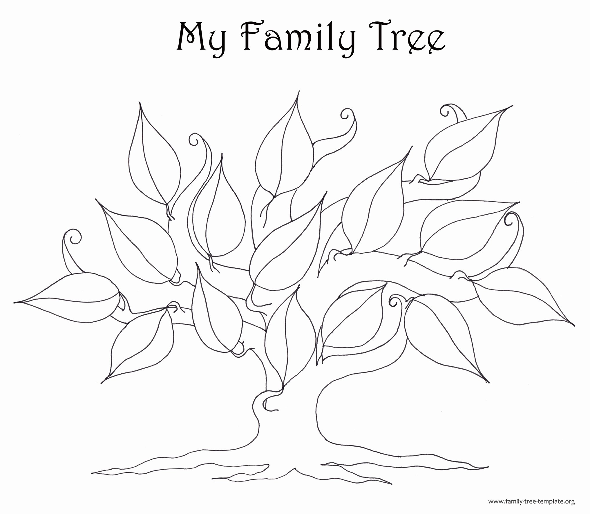 Family Tree Template Resources