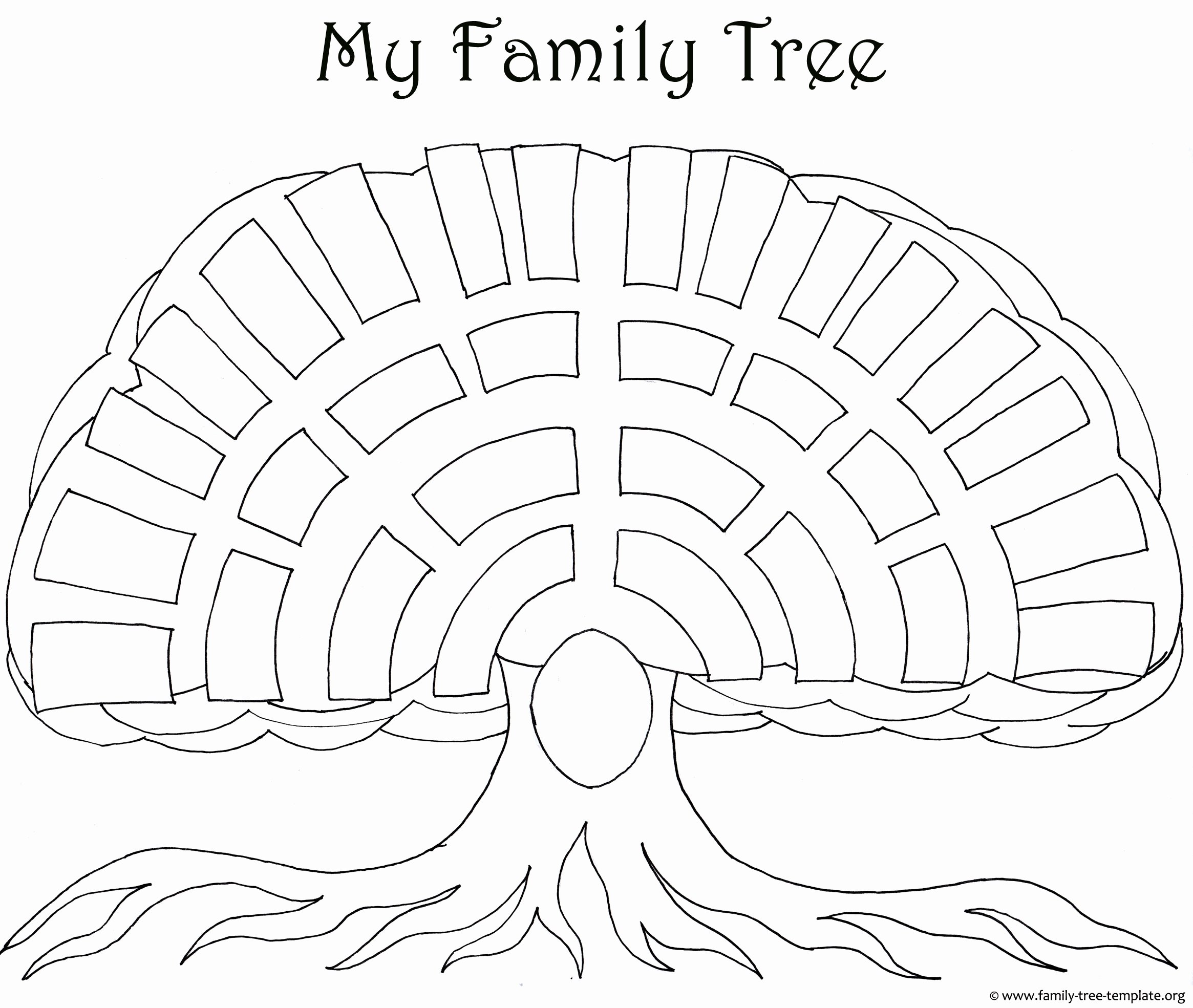 Family Tree Templates &amp; Genealogy Clipart for Your