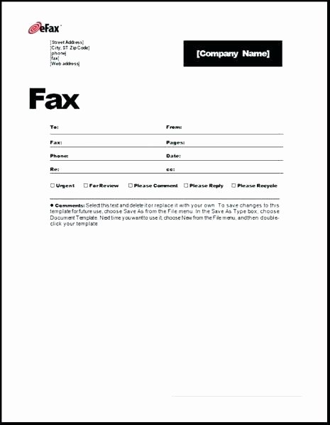 fax cover letter format sample