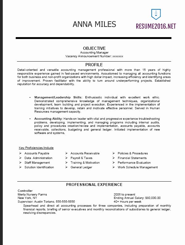Federal Resume format 2016 How to A Job