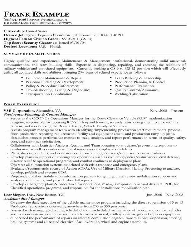 Federal Resume Sample How to Write A Killer Federal Resume