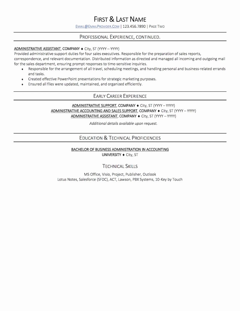 Fice Administrative assistant Resume Sample