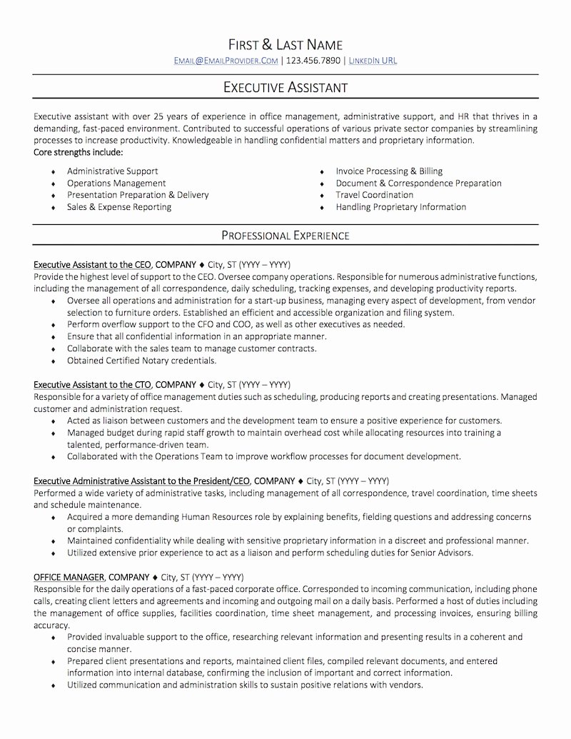 Fice Administrative assistant Resume Sample