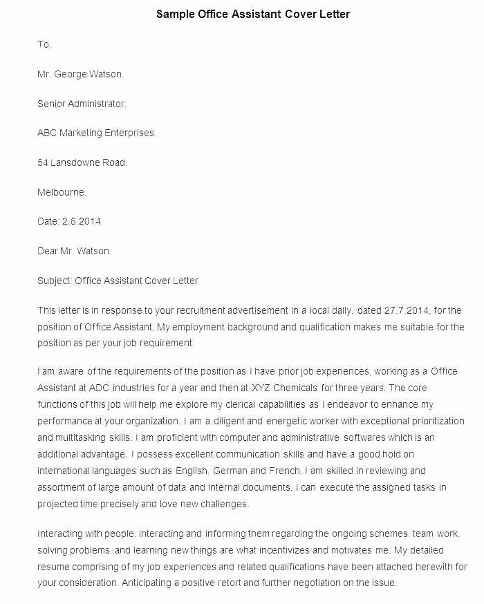Fice Manager Cover Letter Examples Design Templates