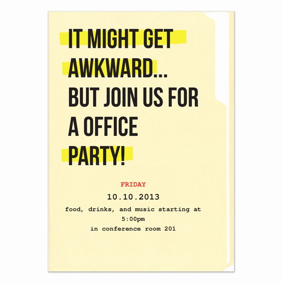 Fice Party Invitations &amp; Cards On Pingg
