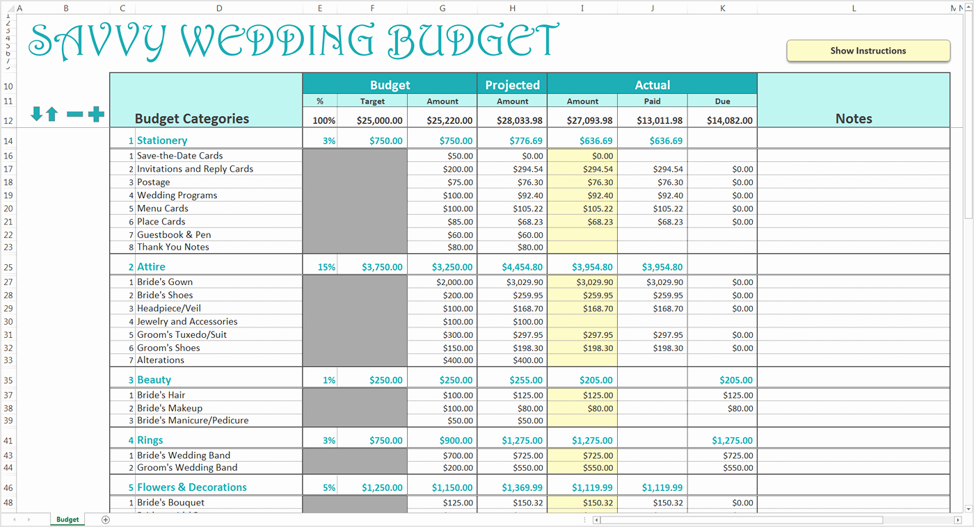 Financial Planning Spreadsheet Excel Free