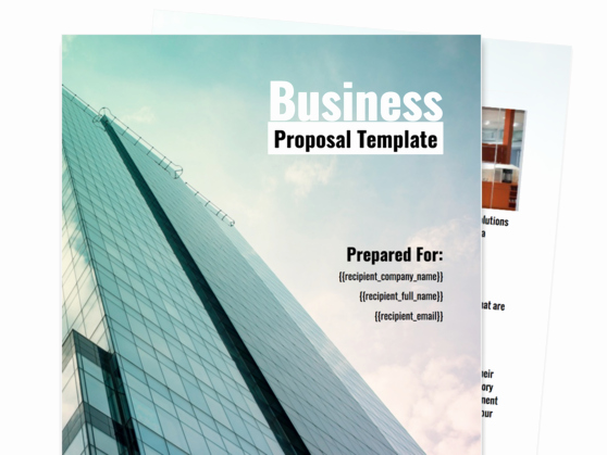 Find Your Proposal Template
