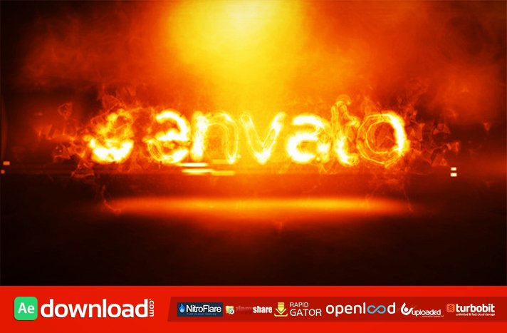 Fire Logo Intro Videohive Project Free Download Free