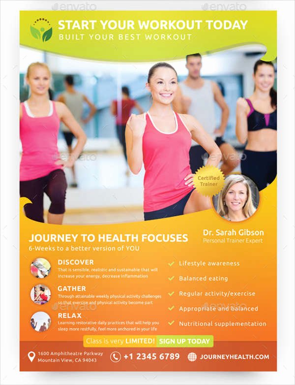 Fitness Flyer Templates