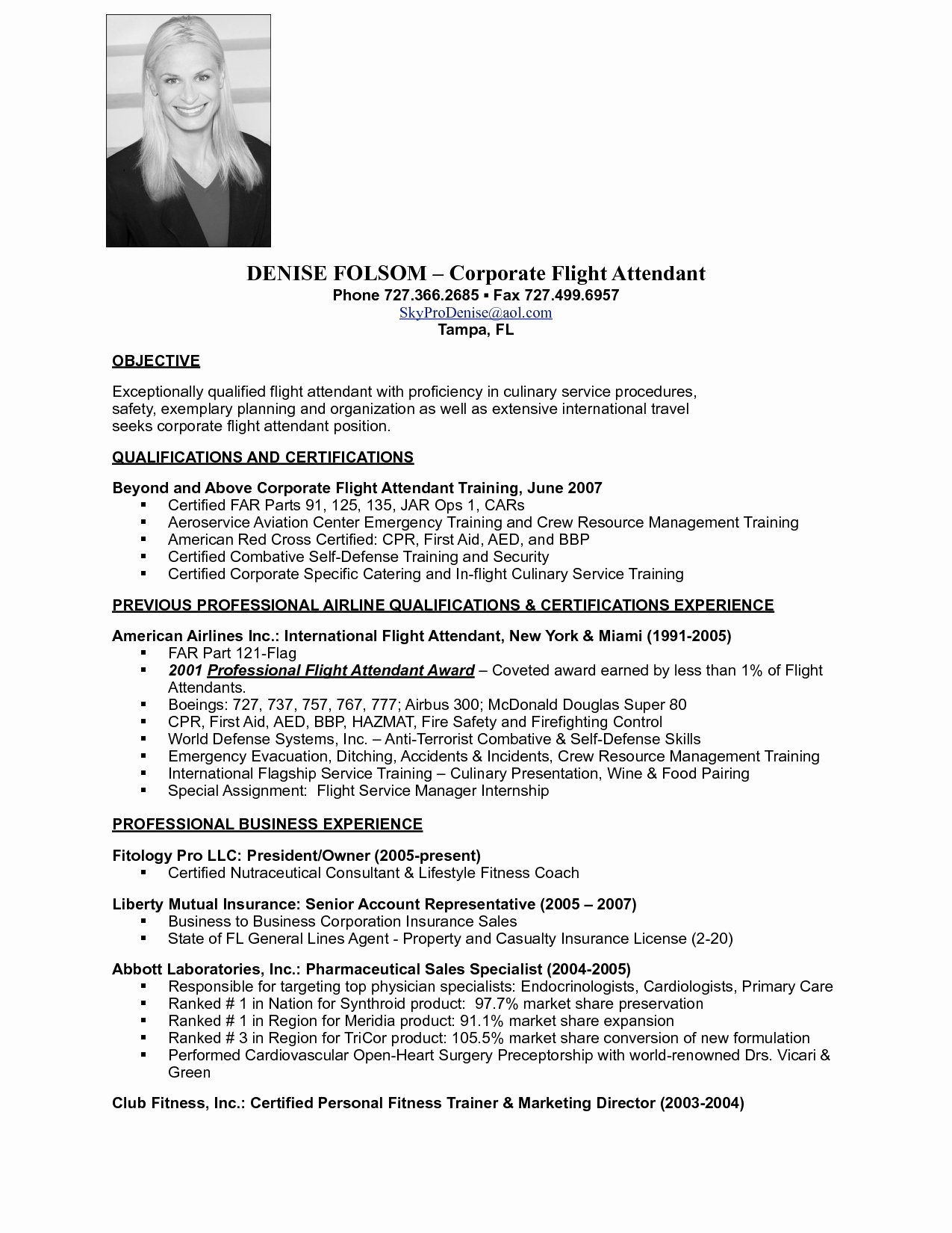 Fitness Trainer Resume Fitness and Personal Trainer