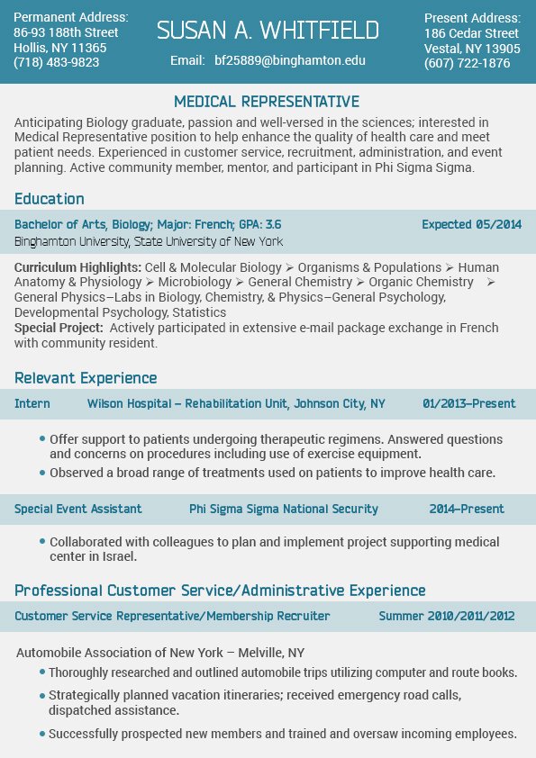 Flawless Resume Examples 2018