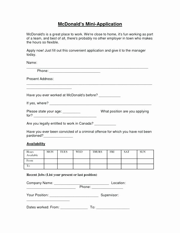 Formal Write Up at Work Template Availability form