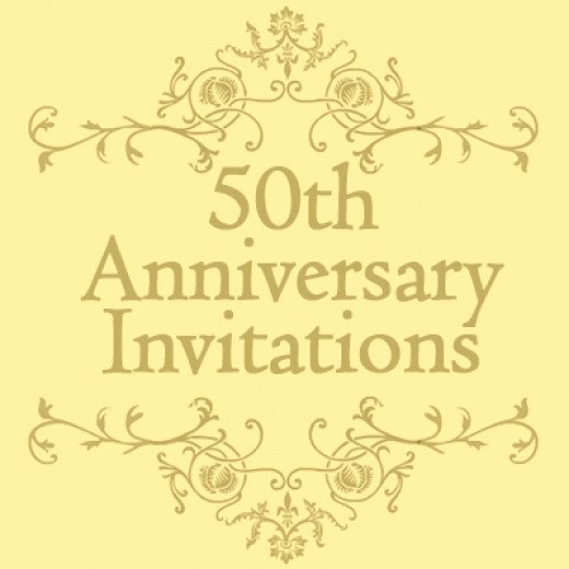 Free 50th Wedding Anniversary Invitations Templates
