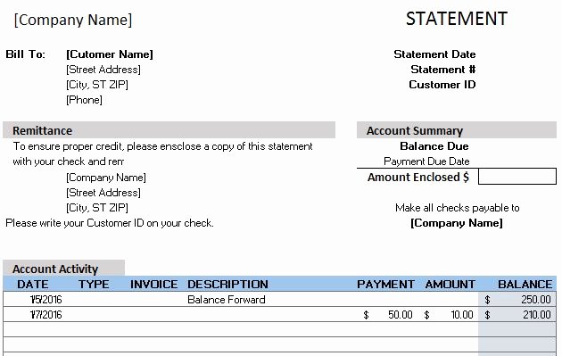 Free Accounting Templates In Excel