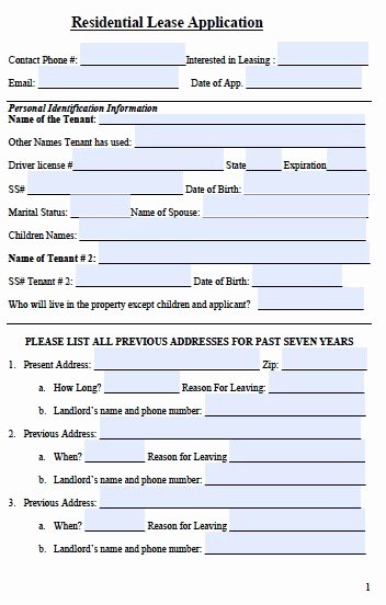 Free Alabama Rental Application form – Pdf Template