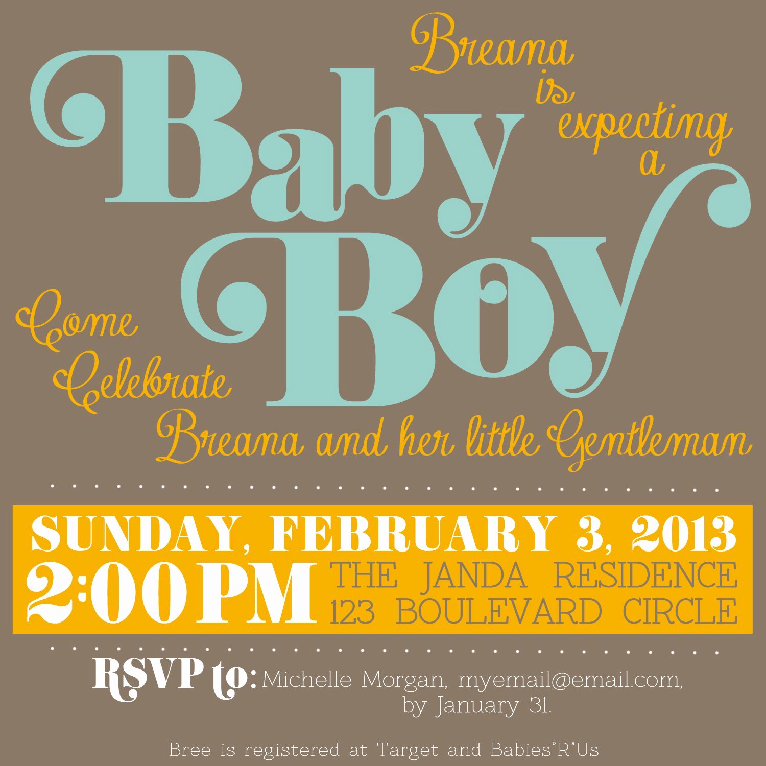 Free Baby Shower Invitation Templates Free Baby Shower