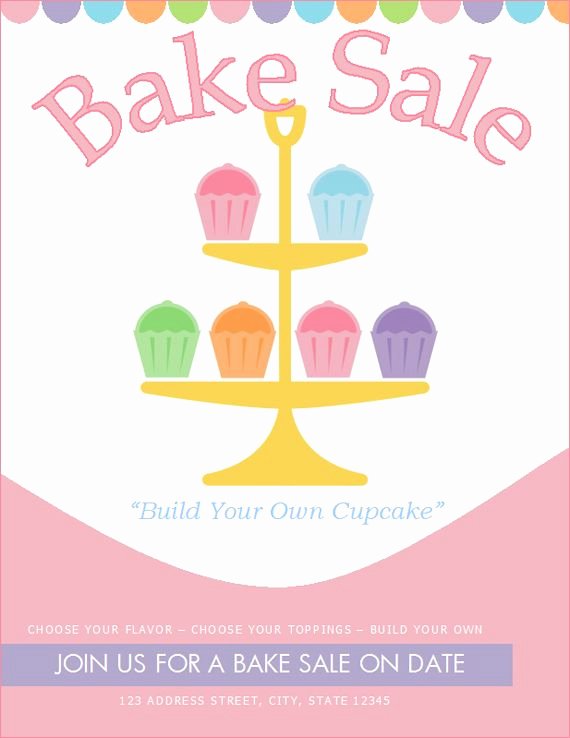 Free Bake Sale Flyer Template