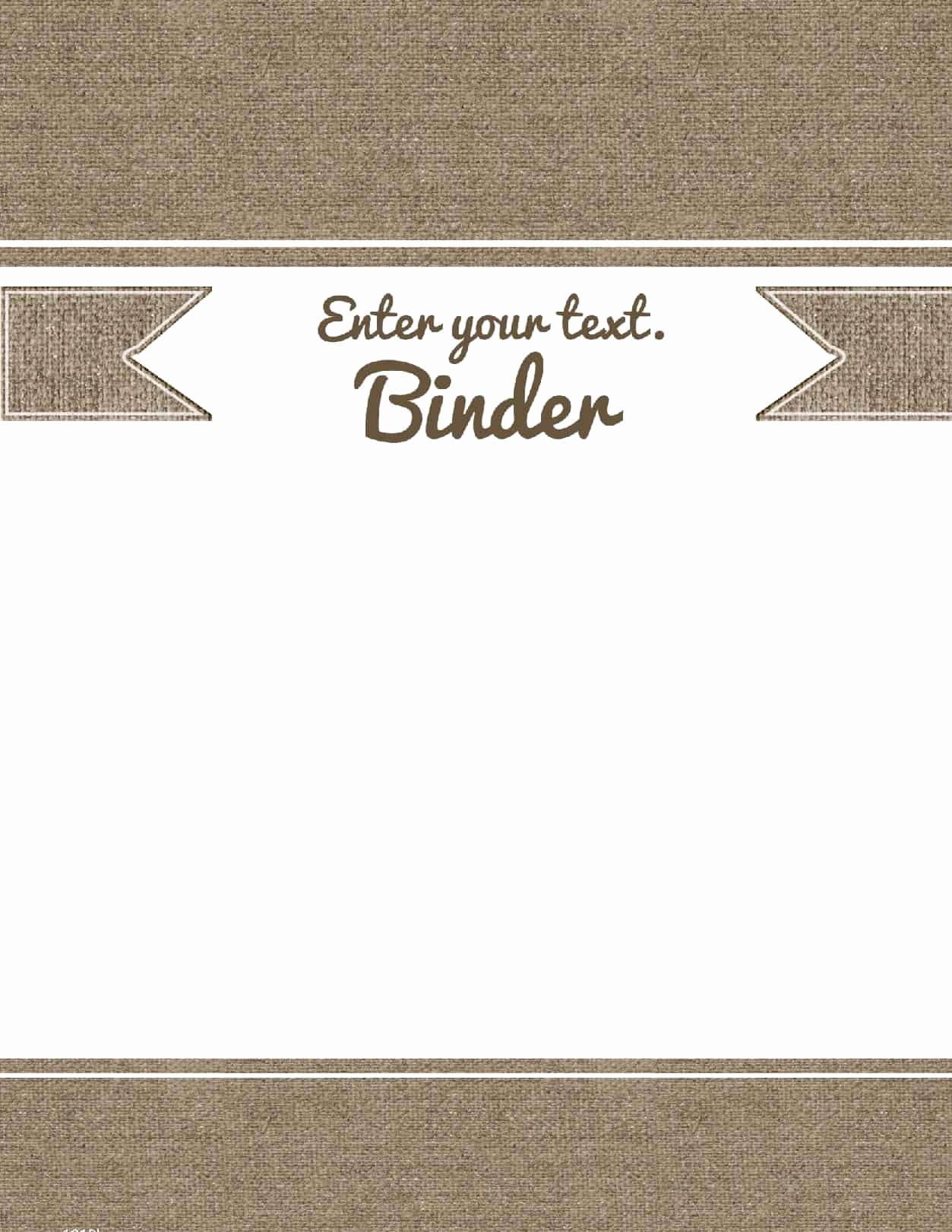 Free Binder Cover Templates