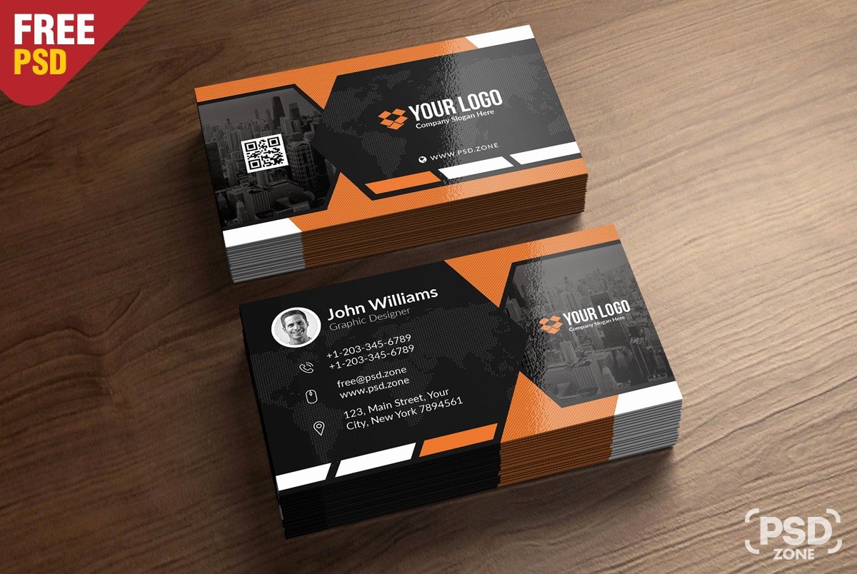 Free Business Card Template Download Download Psd