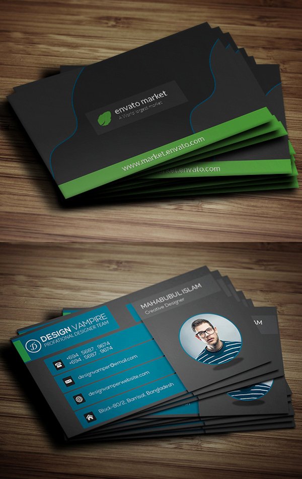 Free Business Cards Psd Templates Mockups