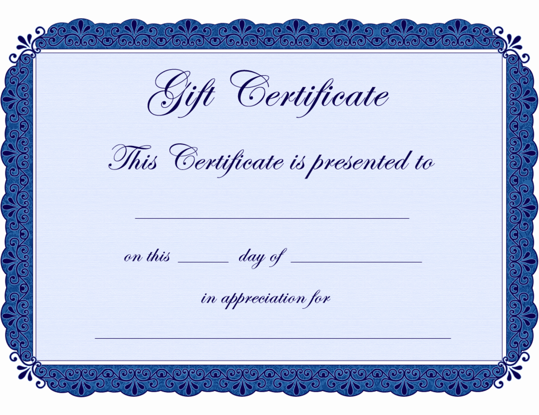 Free Certificate Borders for Word Clipart Best