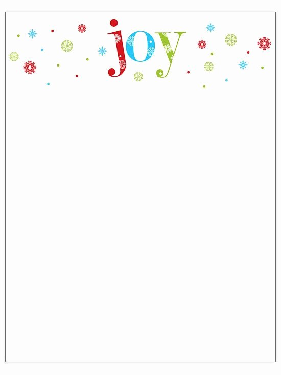 Free Christmas Letter Templates