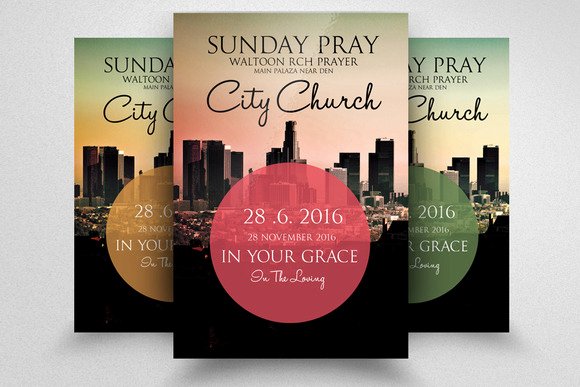 Free Church Revival Flyer Template Editable Downloads