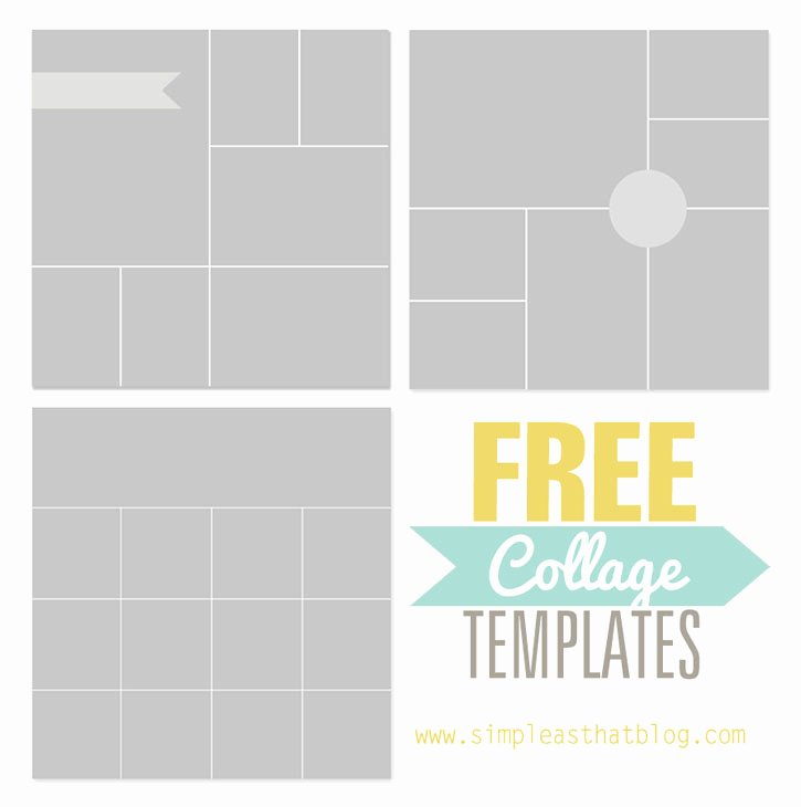 Free Collage Templates From Simple as that