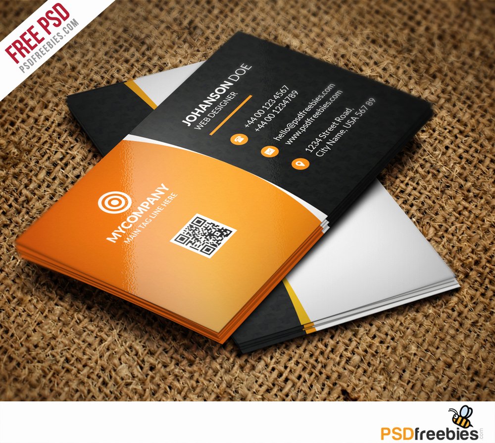 Free Corporate Business Card Psd Vol 1 Psdfreebies