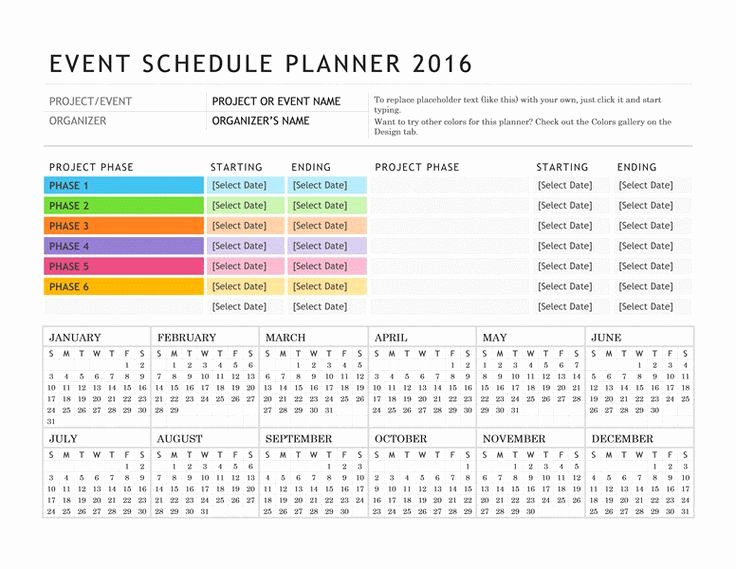 Free Digital or Printable Calendar Templates for Microsoft