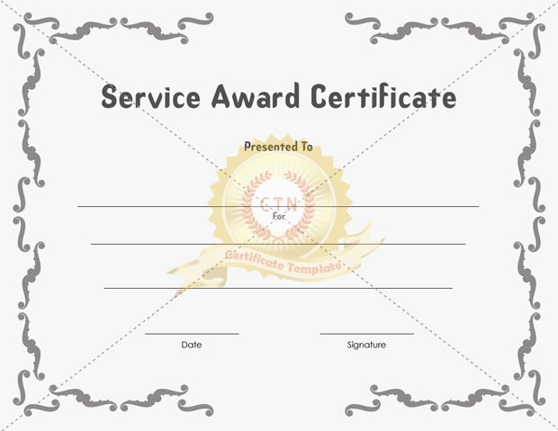 Free Download Award Certificate Template Samples Thogati