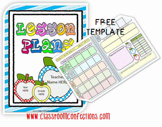 Free Editable Lesson Plan Template Classroom Activities