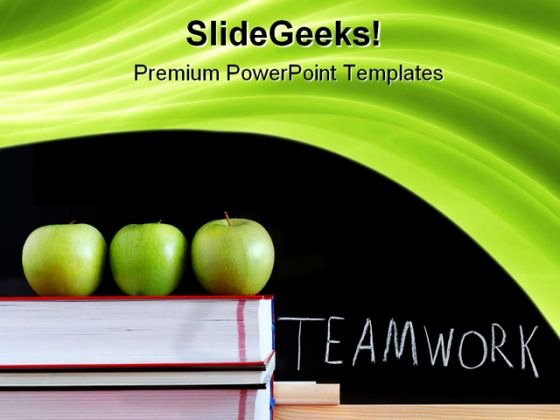 Free Education Powerpoint Templates Teamwork Education