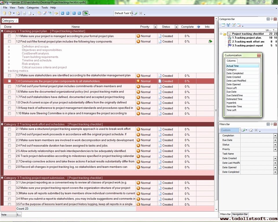 free excel project management tracking templates