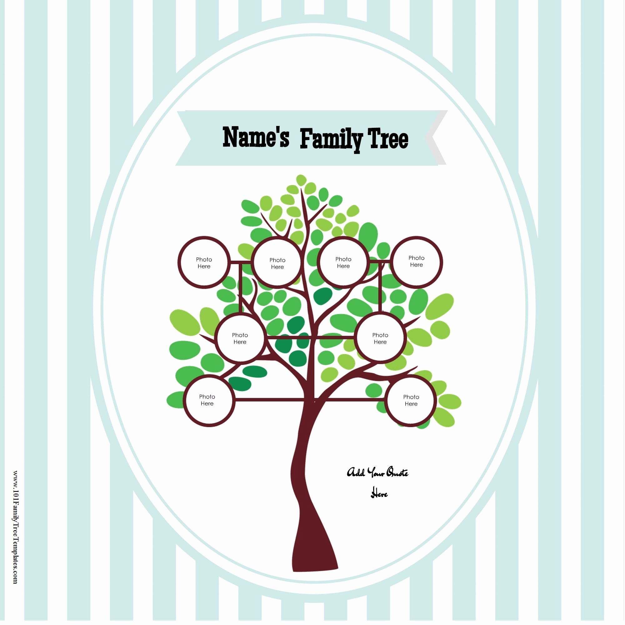 Free Family Tree Poster