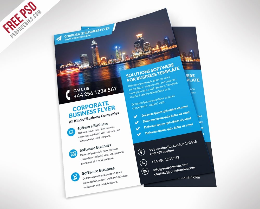 Free Flyer Templates Psd From 2016 Css Author
